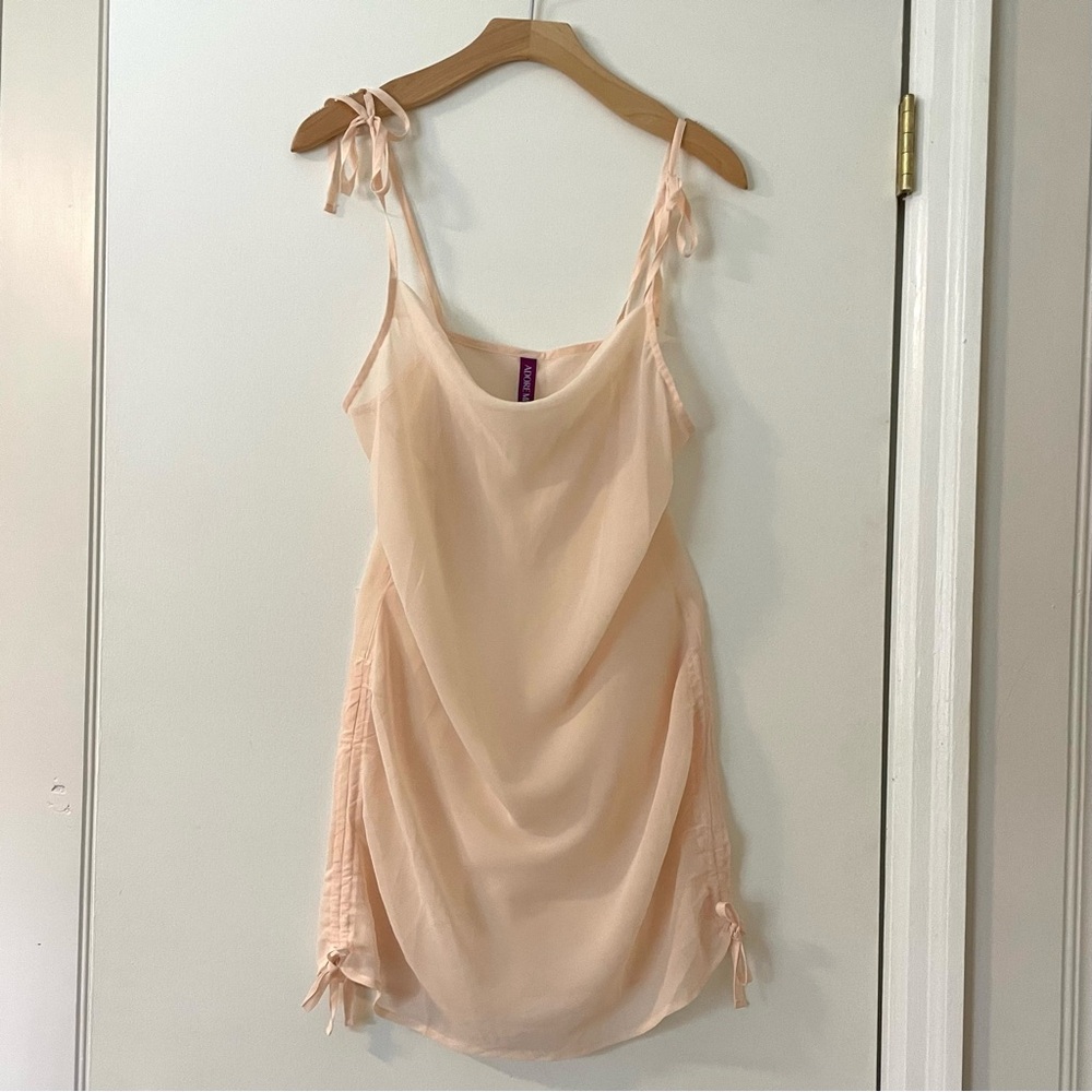 Elegant Blush Lingerie Night Gown